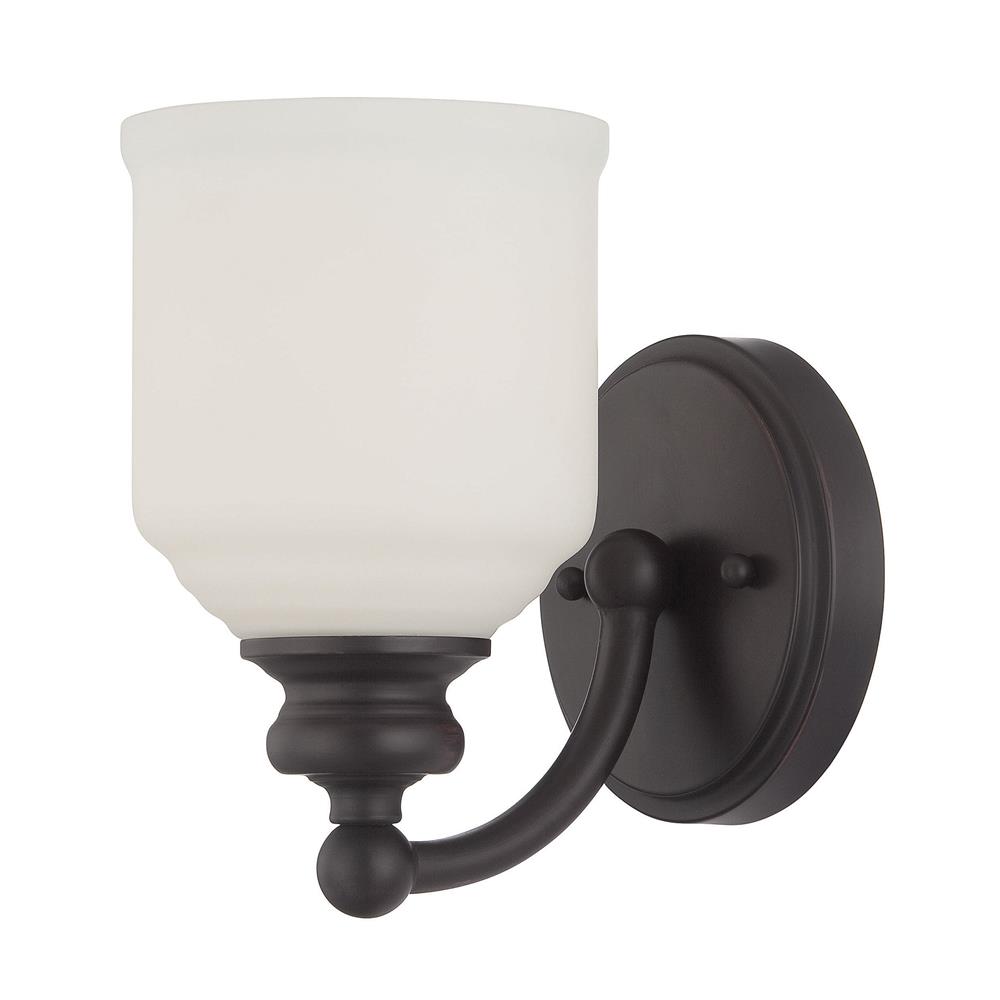 Savoy House 9-6836-1-13 Melrose 1 Light Sconce in English Bronze